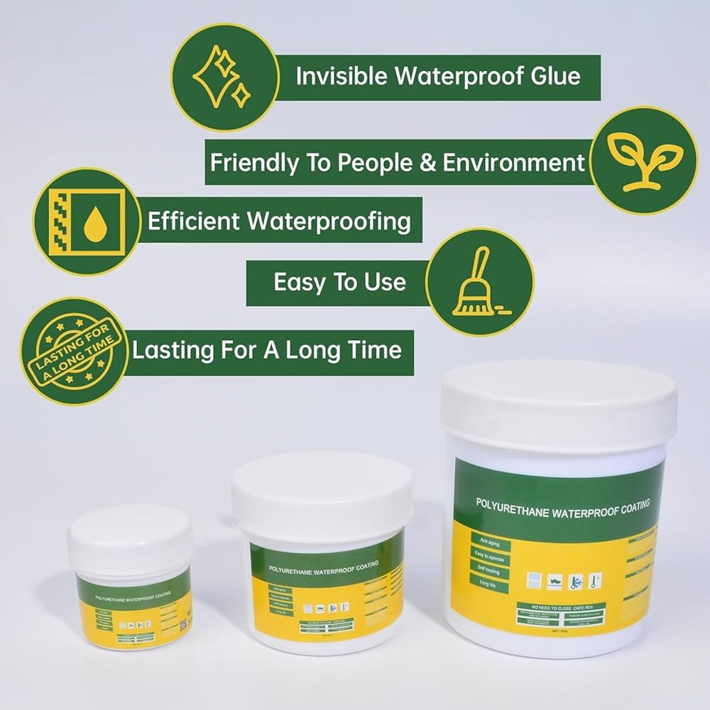 Transparent Waterproof Glue Plus Brush
